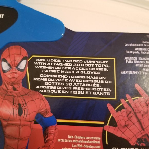 Marvel Spider-man Costume with gloves and mask - Picture 8 of 15